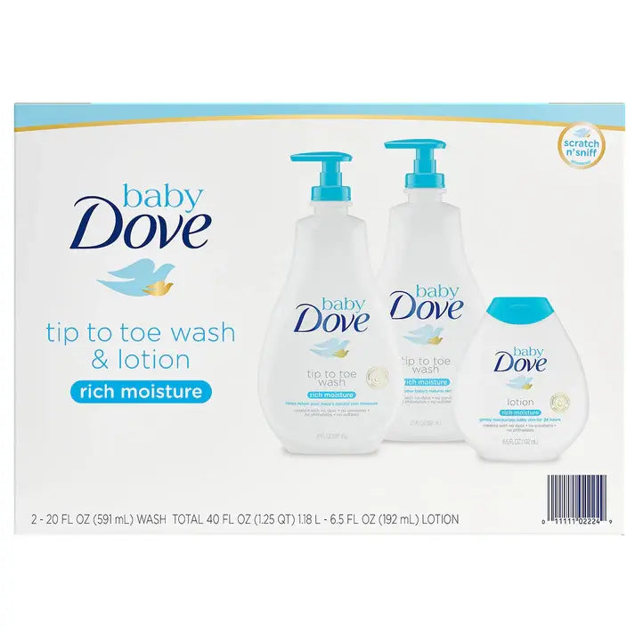 Baby Dove Wash and Lotion Kit