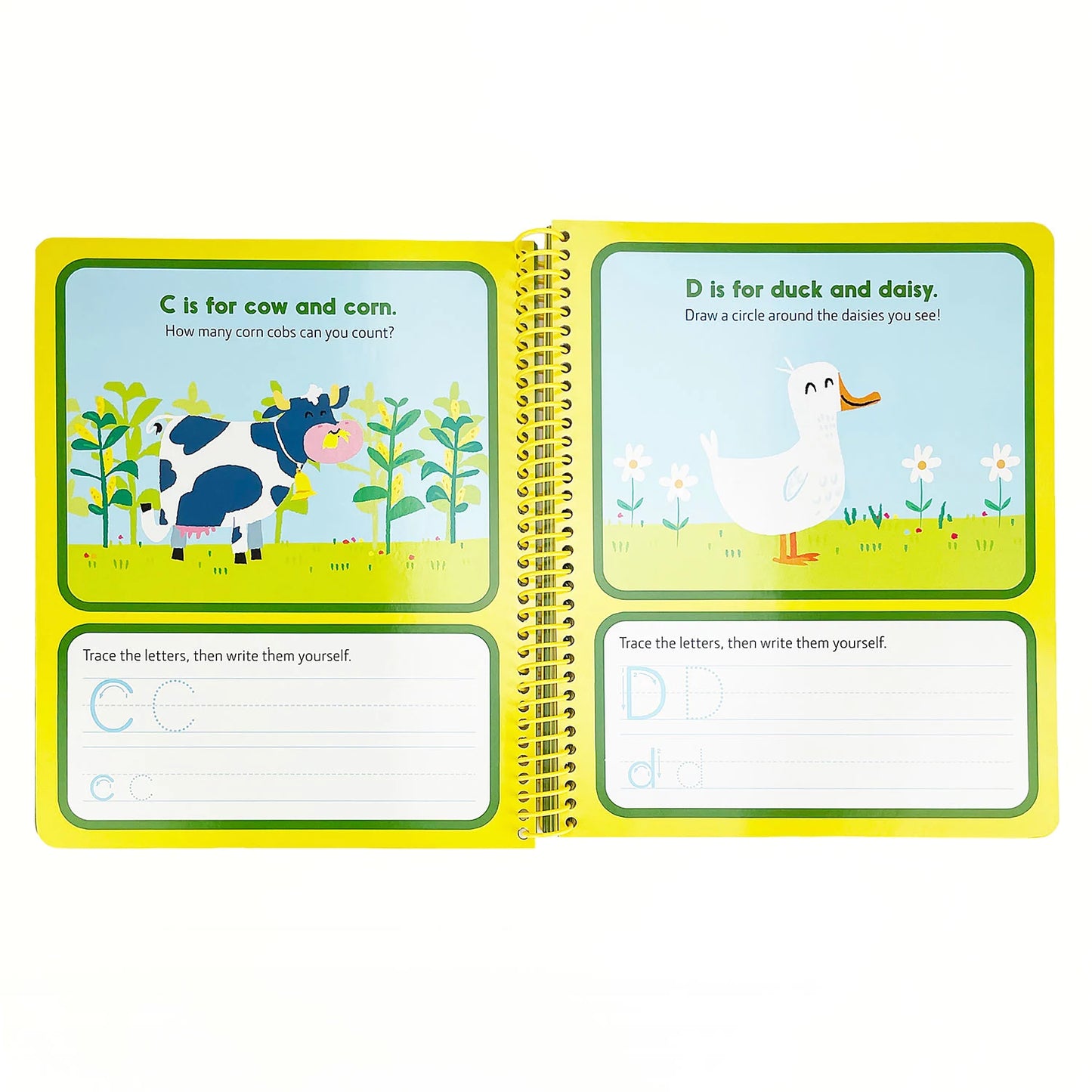 John Deere Kids Writing & Tracing Skills for Kids, Spiral Bound