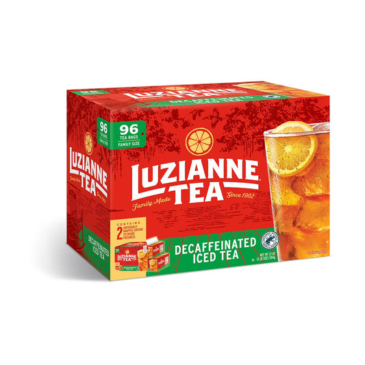 Luzianne® Decaffeinated Tea Bags – Smooth, Refreshing Flavor for Any Time of Day