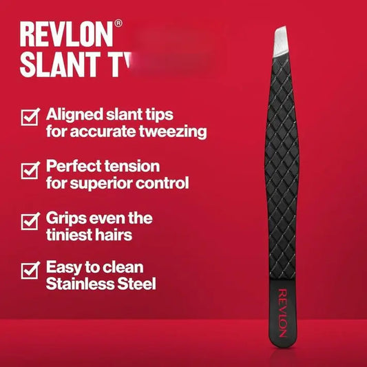 Revlon Expert Slant Tweezer High Precision Stainless Steel