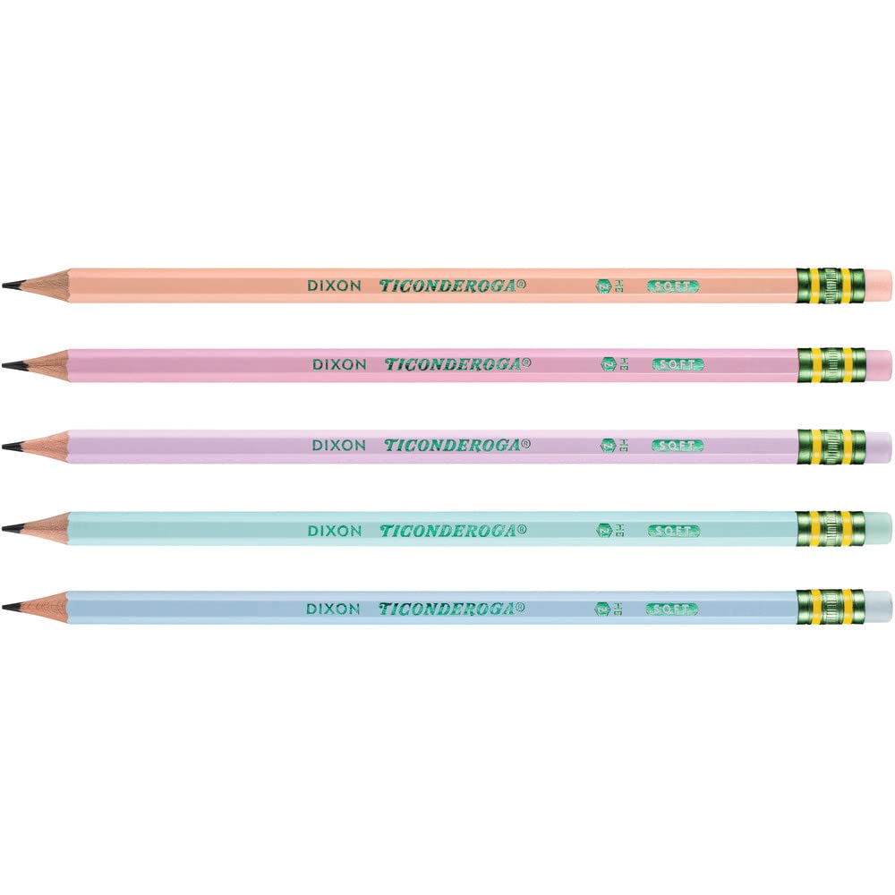 Ticonderoga Wood-Cased Pencils, Pre-Sharpened