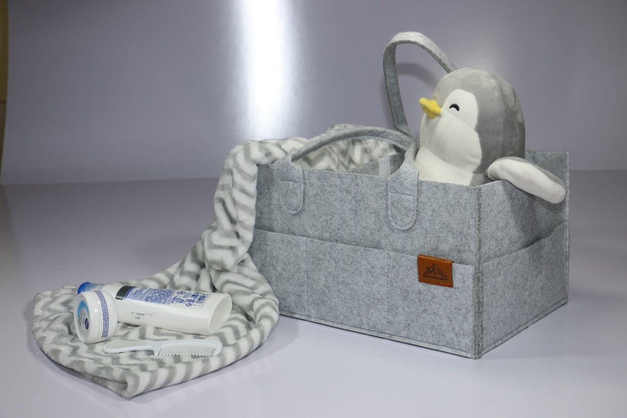 Mojoo House Diaper Caddy - Multi Section