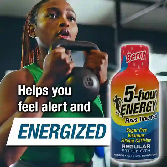 5-hour ENERGY® Shot – Classic Berry Flavor, Original Energy Boost