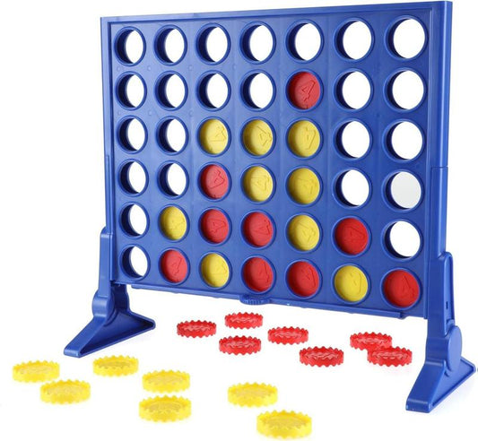 Connect 4 Classic Grid – Strategy Board Game for Kids & Families, Ages 6+