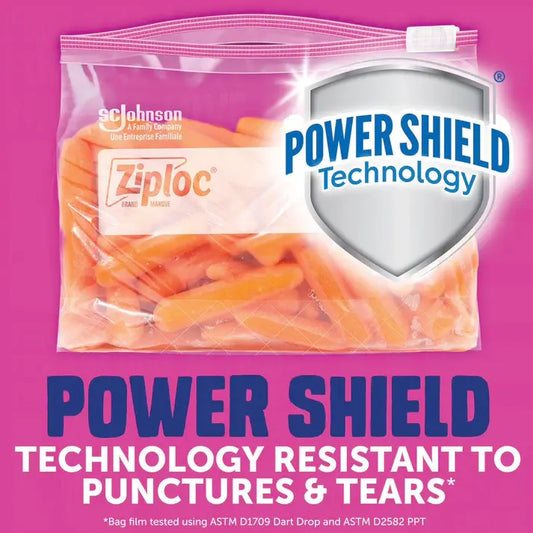 Ziploc Storage Slider Gallon Bags, 120 Count