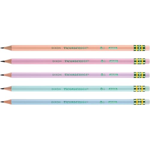 Ticonderoga Wood-Cased Pencils, Pre-Sharpened