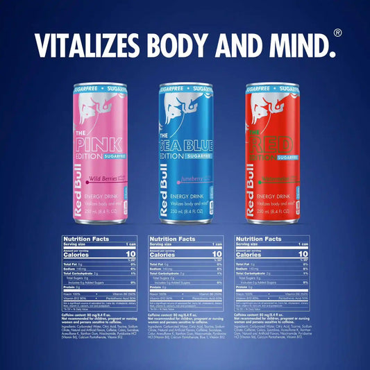 Red Bull Energy Drink – Original, 8.4 fl oz Cans