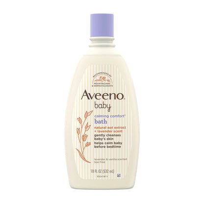 Aveeno Baby Calming Comfort Bath Wash 18 fl. oz., 2 pk.