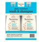Aveeno Baby 2-in-1 Wash and Shampoo, 18 fl. oz., 2 pk