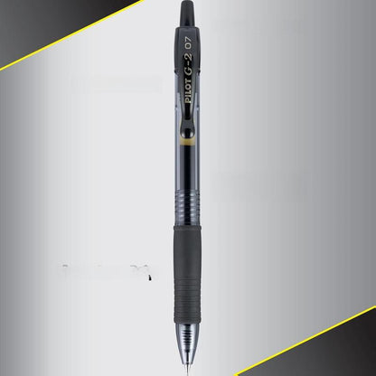 Pilot G2 Premium Gel Roller Pens 0.7, Fine Point Smooth Writing Pens Black, Pack of 12