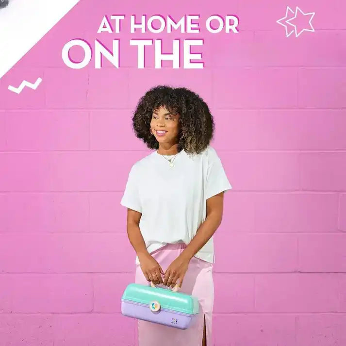 Caboodles On-The-Go Girl - Hot Pink Jelly Sparkle