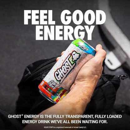 Ghost Energy Drink – Zero Sugar, 16 fl oz Cans (Pack of 6)