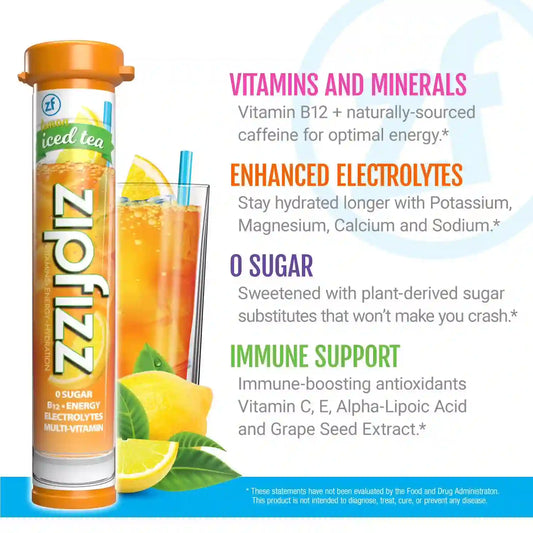 Zipfizz Energy & Hydration Drink Mix Variety