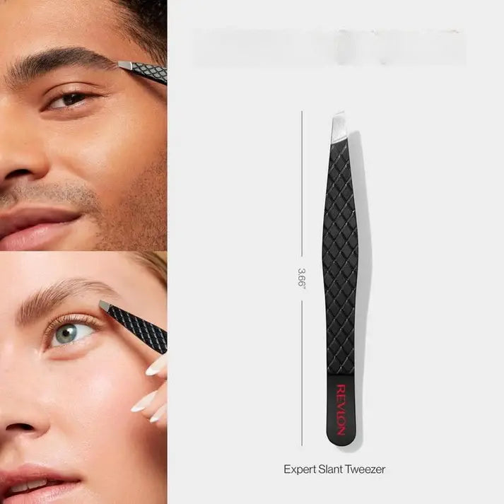 Revlon Expert Slant Tweezer High Precision Stainless Steel