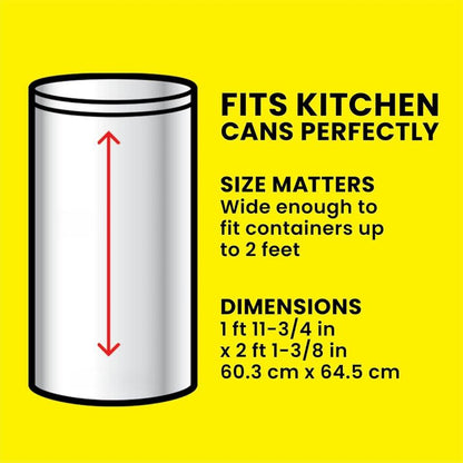 Glad Household ForceFlex Tall Kitchen Drawstring Trash Bags - 13 Gallon