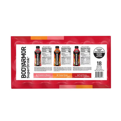 BODYARMOR Sports Drink Variety Pack – Electrolytes, Antioxidants & Coconut Water Hydration