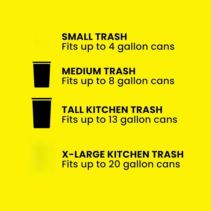 Glad Household ForceFlex Tall Kitchen Drawstring Trash Bags - 13 Gallon