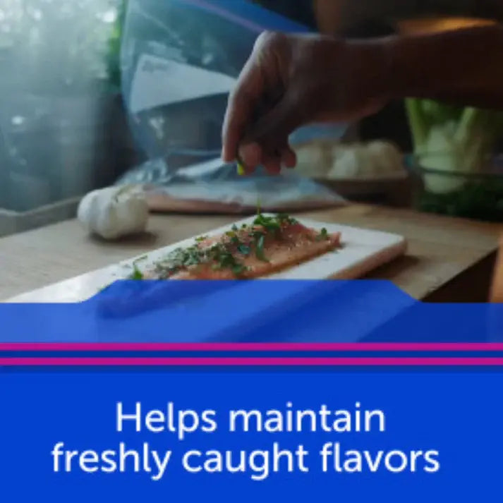 Ziploc Grip ’n Seal 2-Gallon Freezer Bags, 30 Count