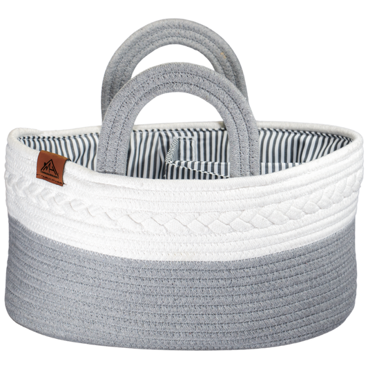 Mojoo House Diaper Caddy - GREY