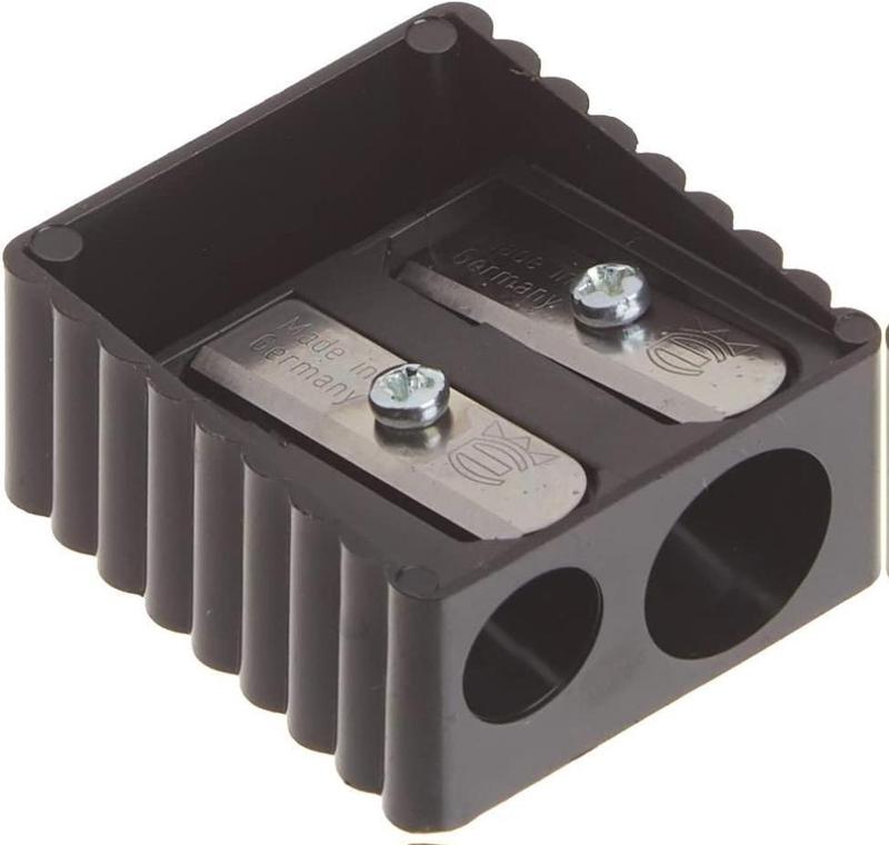 Dixon Ticonderoga Tri-Conderoga Pencils – 6-Pack Soft Grip #2 Pencils with Sharpener