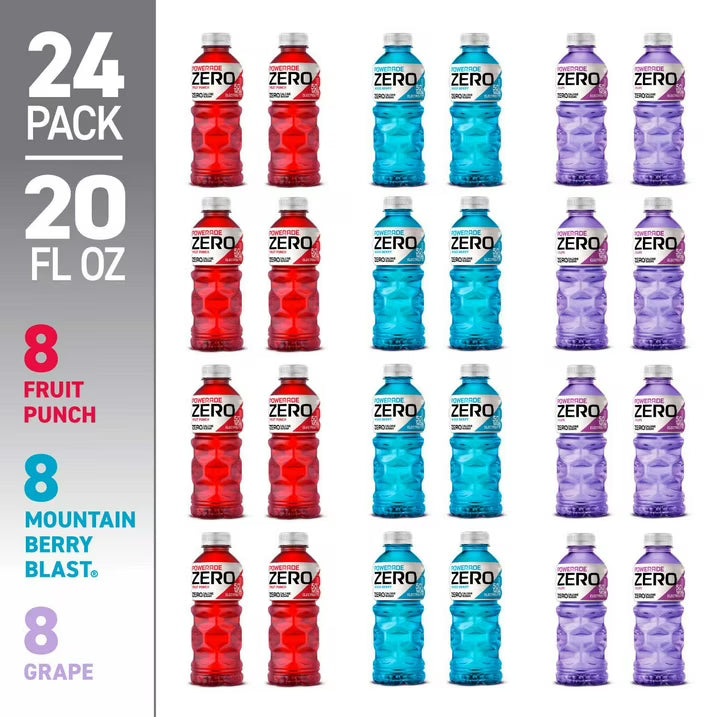 POWERADE® Zero Sugar Variety Pack – Electrolyte Sports Drink