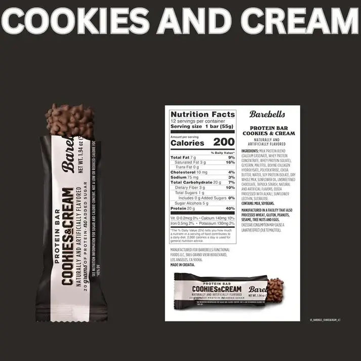 Barebells Protein Bars 6-Pack On-the-Go Balanced Diet Snacks - Choose Your Flavour