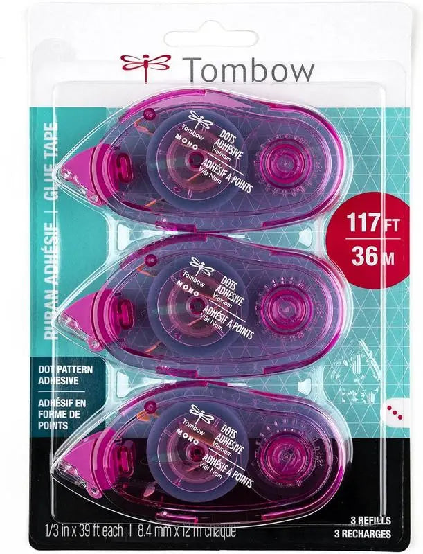 Tombow Mono Adhesive Dots Applicator Refills, Easy to Refill for Smooth Application