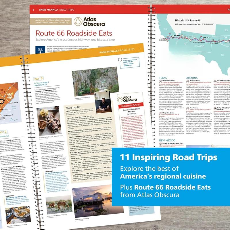 Rand McNally Road Atlas 2026 – United States, Canada & Mexico, Spiral-Bound, 304 Pages