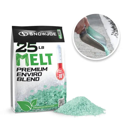 Snow Joe Premium Enviro-Blend Ice Melt with CMA, 25 lb. Bag