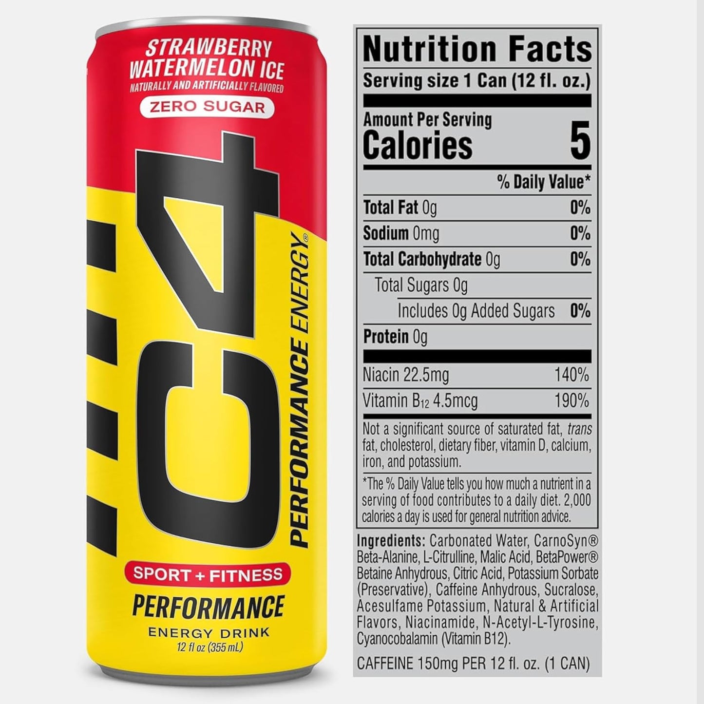C4 Performance Energy x Popsicle – 12 Pack