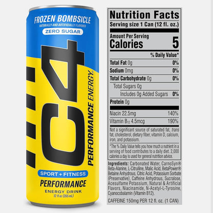 C4 Performance Energy x Popsicle – 12 Pack