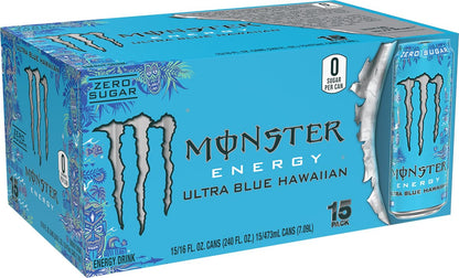 Monster Energy Ultra Blue Hawaiian – Zero Sugar, Full Flavor