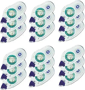 Tombow MONO Adhesive Refill Value Pack – Permanent (1/3" x 118 ft Each)