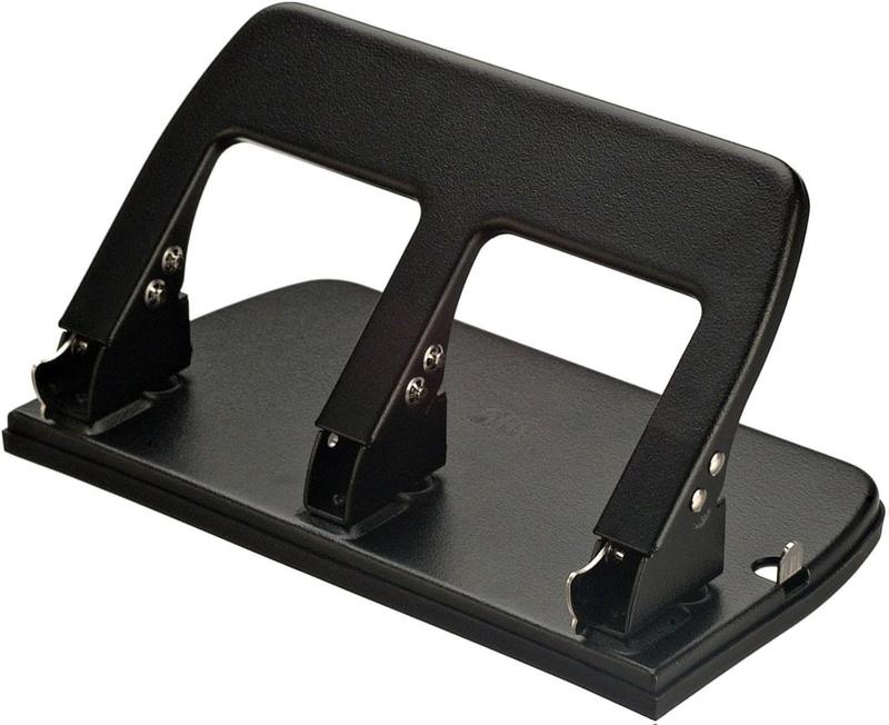 Officemate 3-Hole Punch – Medium Duty, 30-Sheet Capacity with Ergonomic Handle