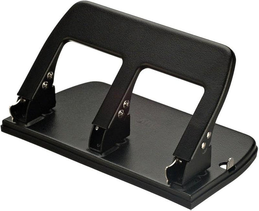 Officemate 3-Hole Punch – Medium Duty, 30-Sheet Capacity with Ergonomic Handle