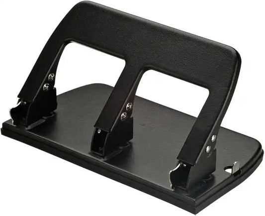 Officemate 3-Hole Punch – Medium Duty, 30-Sheet Capacity with Ergonomic Handle