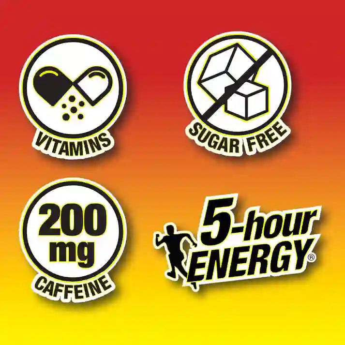 5-hour ENERGY® Shot – Classic Berry Flavor, Original Energy Boost