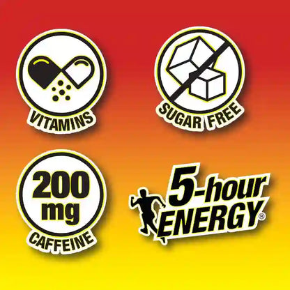 5-hour ENERGY® Shot – Classic Berry Flavor, Original Energy Boost