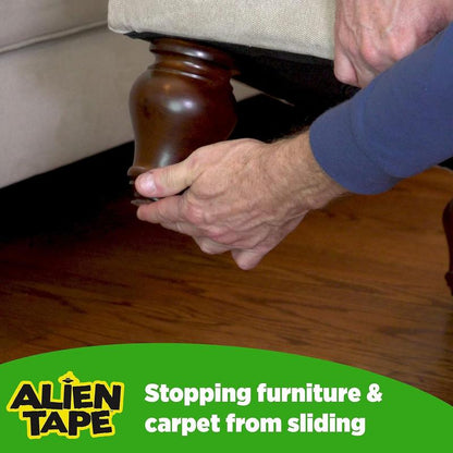 Alien Tape – Reusable Double-Sided Nano Gel Tape, 6-Pack (10 ft Each)