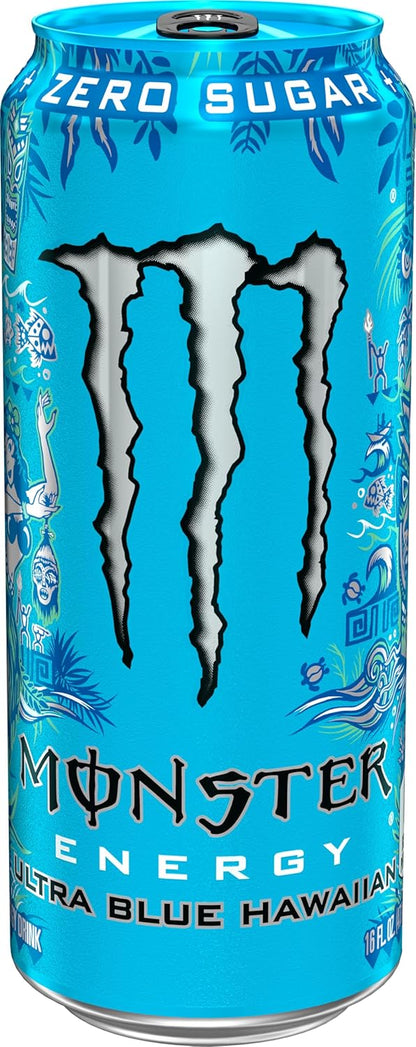 Monster Energy Ultra Blue Hawaiian – Zero Sugar, Full Flavor