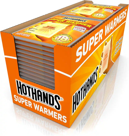 HotHands Body & Hand Super Warmers – Up to 18 Hours of Heat – 40 Warmers