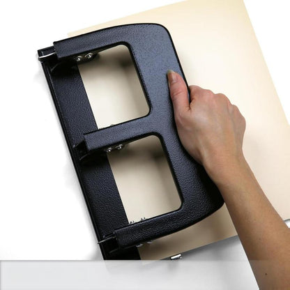 Officemate 3-Hole Punch – Medium Duty, 30-Sheet Capacity with Ergonomic Handle