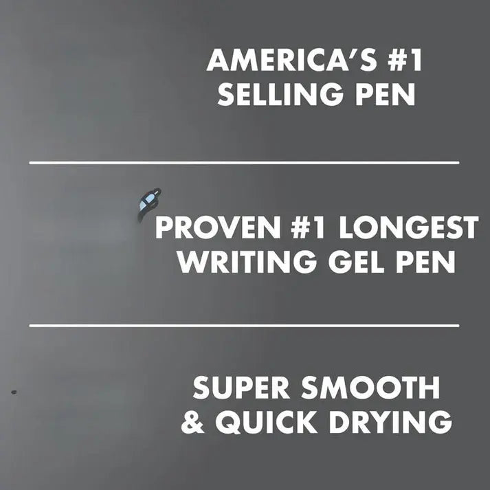 Pilot G2 Premium Gel Roller Pens 0.7, Fine Point Smooth Writing Pens Black, Pack of 12