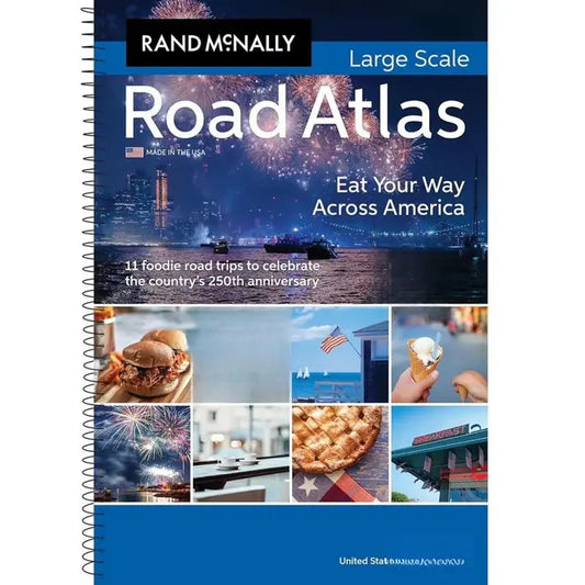 Rand McNally Road Atlas 2026 – United States, Canada & Mexico, Spiral-Bound, 304 Pages