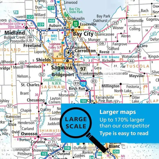 Rand McNally Road Atlas 2026 – United States, Canada & Mexico, Spiral-Bound, 304 Pages