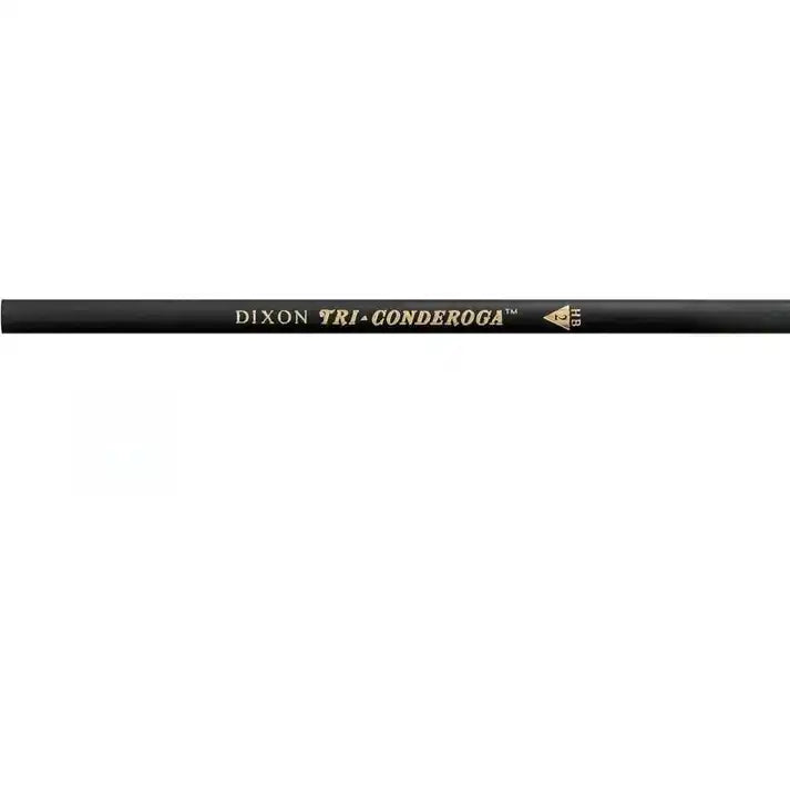 Dixon Ticonderoga Tri-Conderoga Pencils – 6-Pack Soft Grip #2 Pencils with Sharpener