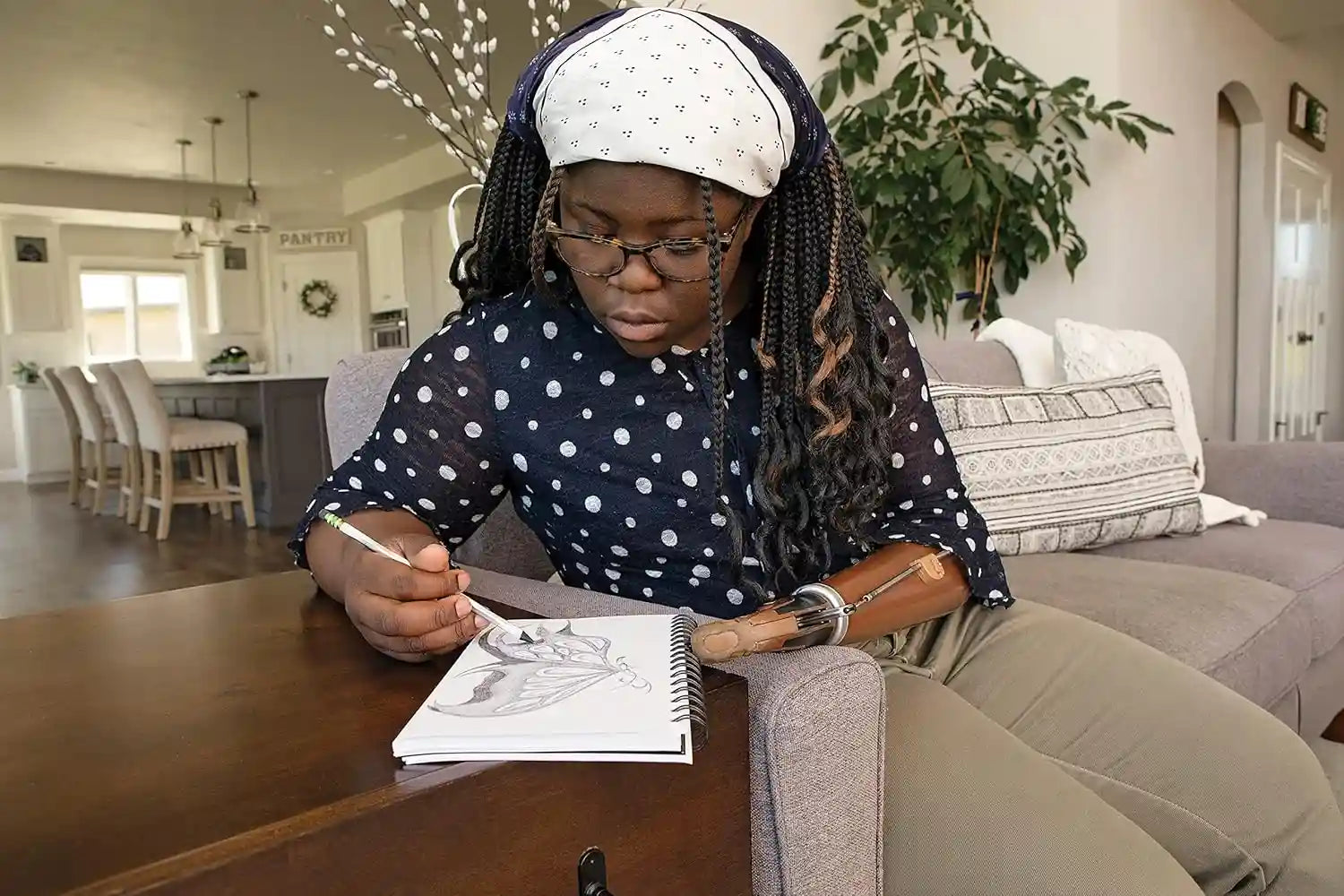 Ticonderoga Noir Black #2 Pencils – Holographic Wood-Cased Design