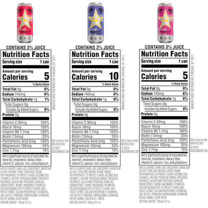 Rockstar Recovery Energy Drink – Non-Carbonated Hydration with Electrolytes