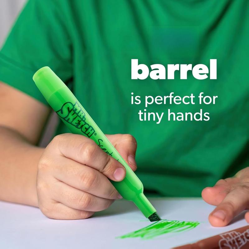 Mr. Sketch Scented Markers – 22 Vibrant Colors, Non-Toxic, Chisel Tip, Kids Art Supplies