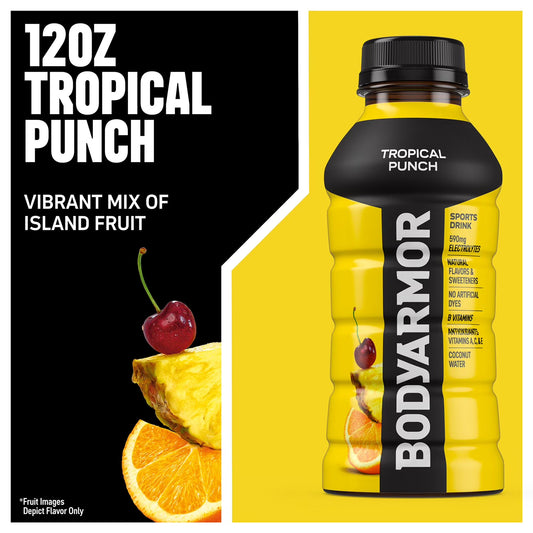 BODYARMOR Sports Drink Variety Pack – Potassium-Packed Electrolyte Hydration for Athletes